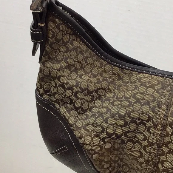 Coach Y2K brown mini soho hobo satchel 6351 - Picture 3 of 9